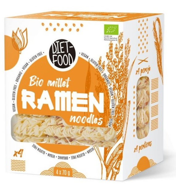 Makaron jaglany RAMEN 100% BEZGL. BIO 280 g