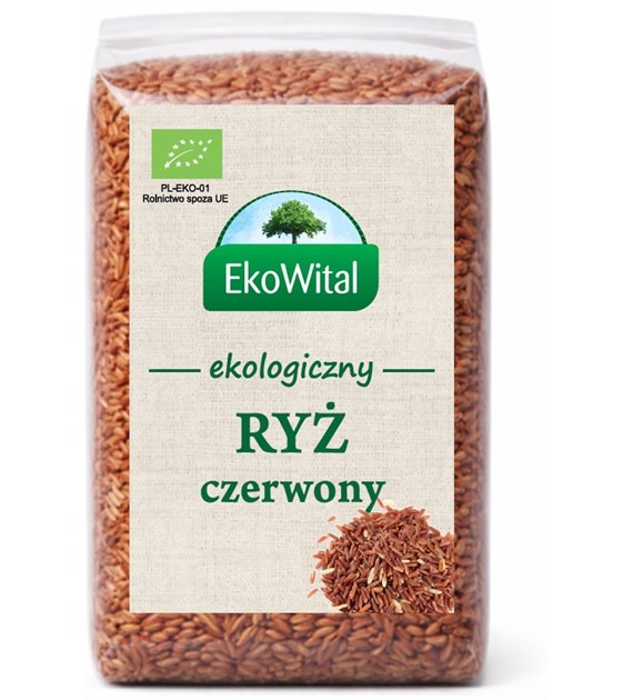 Ryż czerwony pełnoziarnisty BIO 500 g