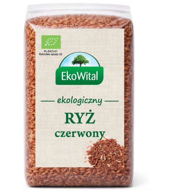 Ryż czerwony pełnoziarnisty BIO 500 g