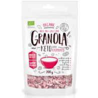 Keto granola z malinami BIO 200 g