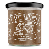 Keto krem z orzechów laskowych z olejem mtc BIO 300 g