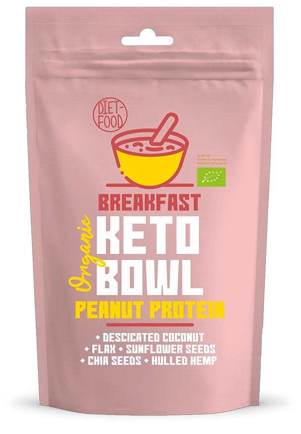 Keto bowl peanut protein BIO 200 g