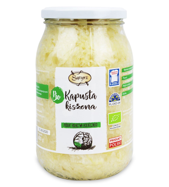 Kapusta kiszona BIO 900 ml