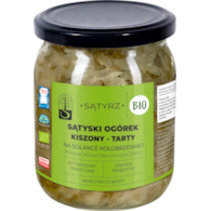 Ogórek kiszony tarty BIO 500 ml