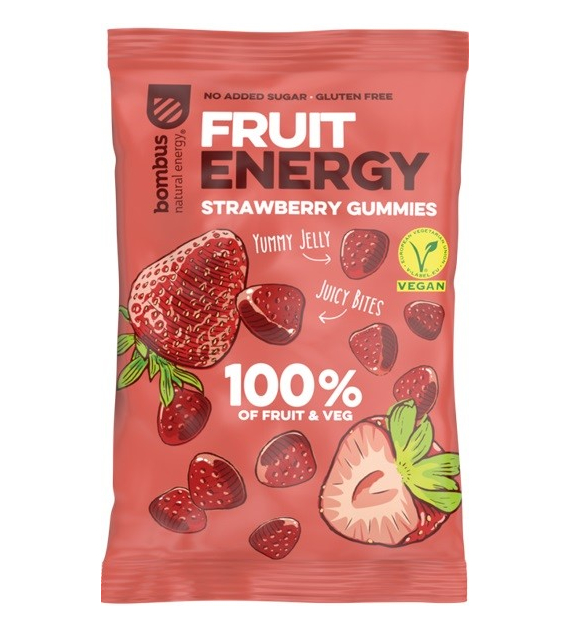 Przekąski truskawkowe 100% owoców BEZGL. 35 g
