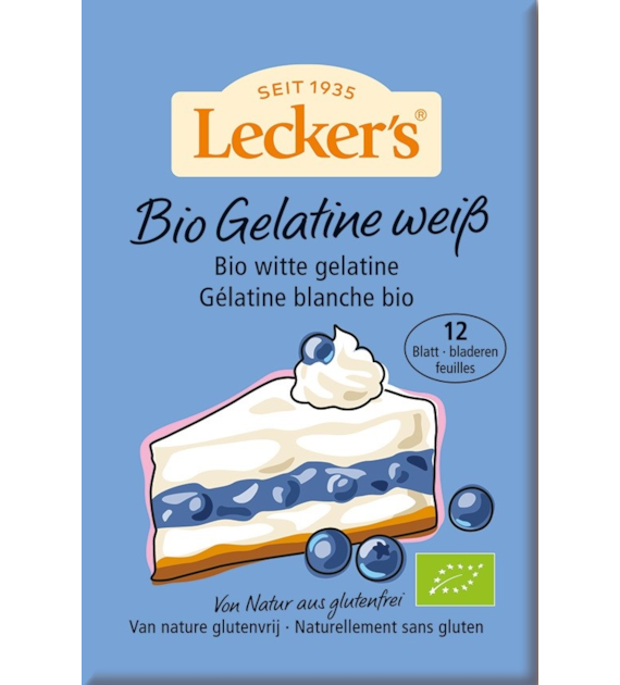 Żelatyna w listkach BIO 20 g