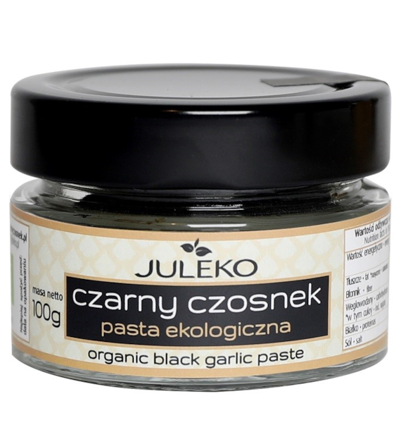 Czarny czosnek pasta BIO 100g