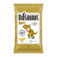 Chrupki kukurydziane Dinozaury o smaku serowym BEZGL. BIO 50 g