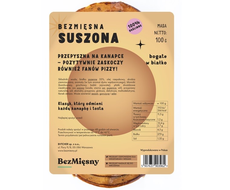 Wegańska suszona 100 g