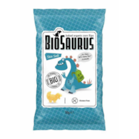 Chrupki kukurydziane Dinozaury z solą morską BEZGL. BIO 50 g