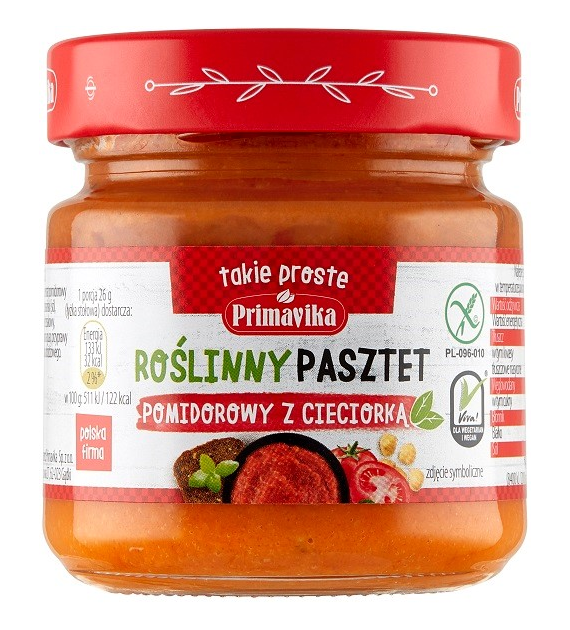 Pasztet pomidorowy z cieciorką 160 g