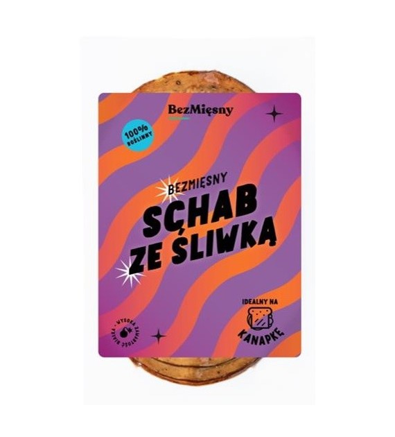 Wegański schab ze śliwką 100g ( produkt sezonowy)