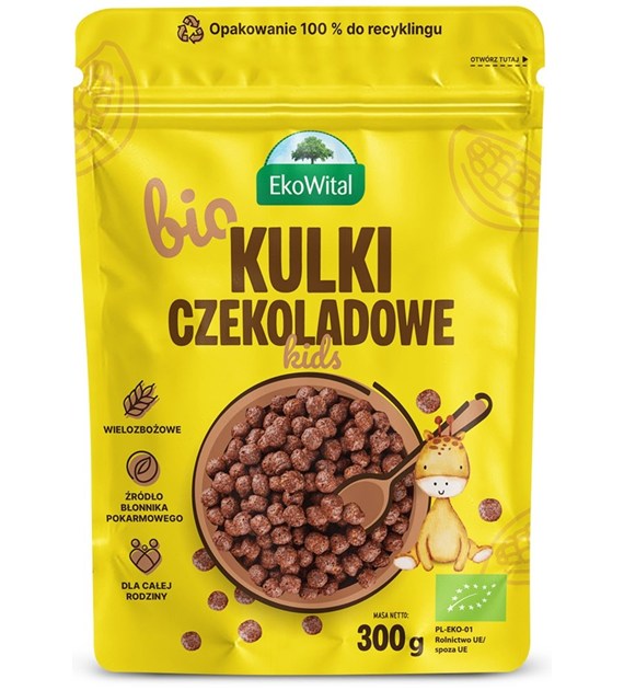 Kulki czekoladowe BIO 300 g
