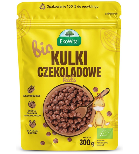 Kulki czekoladowe BIO 300 g