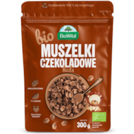 Muszelki czekoladowe BIO 300 g