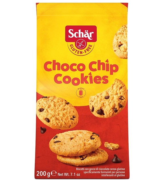 Choco chip cookie- ciastka z czekoladą BEZGL. 200 g