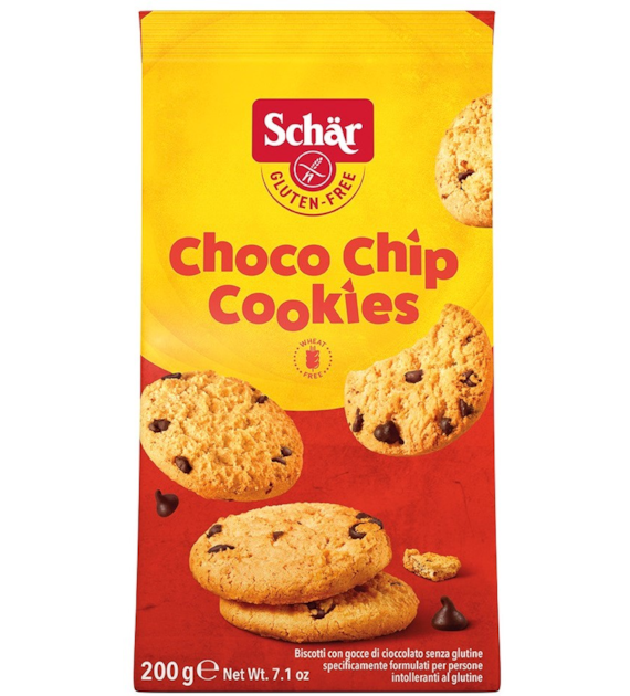 Choco chip cookie- ciastka z czekoladą BEZGL. 200 g