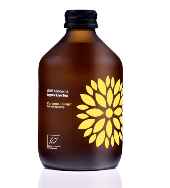 Kombucha  Kurkuma + Imbir BIO 330 ml