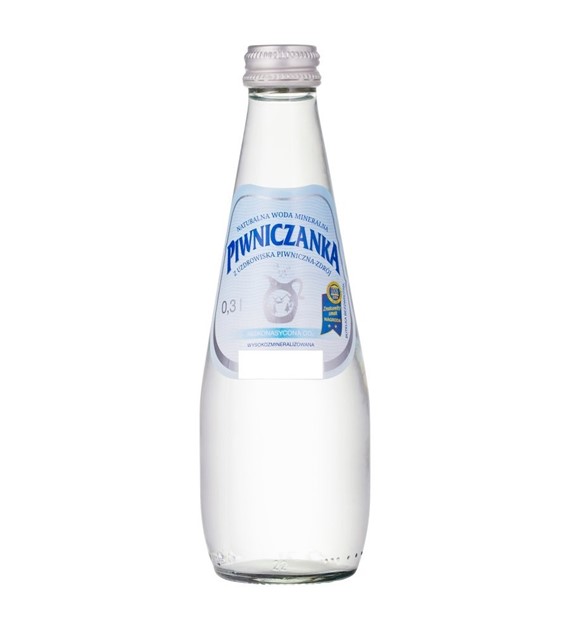 Naturalna woda mineralna niskonasycona CO2 0,3 l