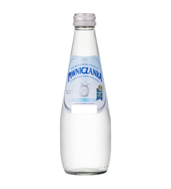 Naturalna woda mineralna niskonasycona CO2 0,3 l