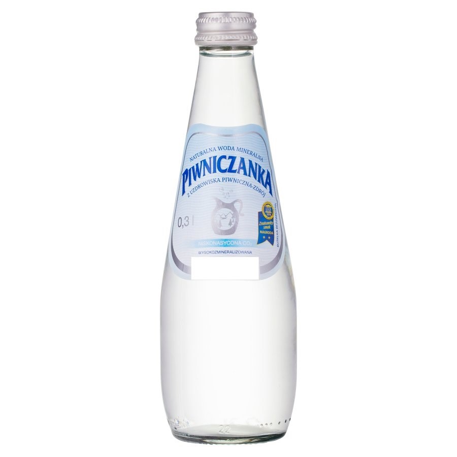 Naturalna woda mineralna niskonasycona CO2 0,3 l