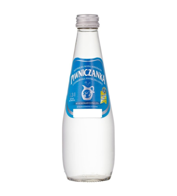 Naturalna woda mineralna wysokonasycona CO2 0,3l