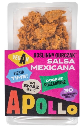 Apollo Roślinny Qurczak® Salsa Mexicana 150g