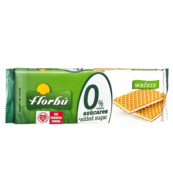 Wafelki nadziewane bez dodatku cukru 150g