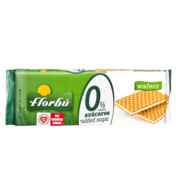 Wafelki nadziewane bez dodatku cukru 150g