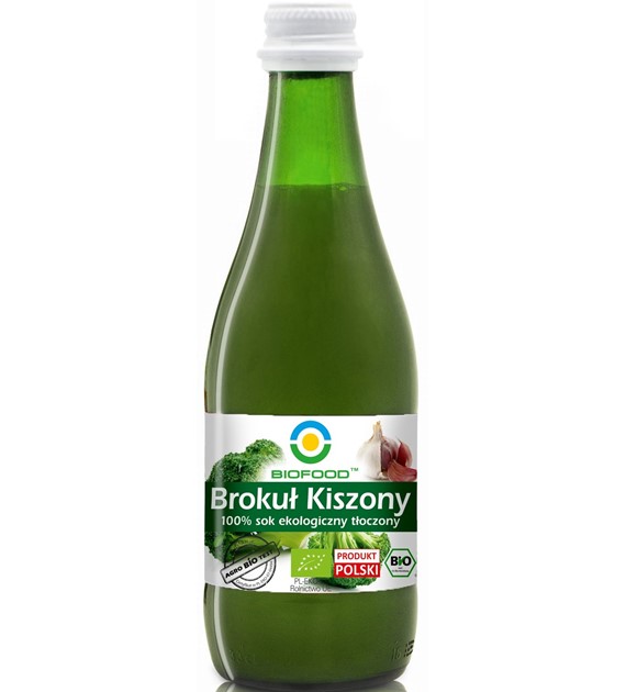 Brokuł Kiszony 100% sok ekologiczny tłoczony 300 ml