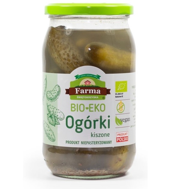 Ogórki kiszone BIO 700g/ 1100 g