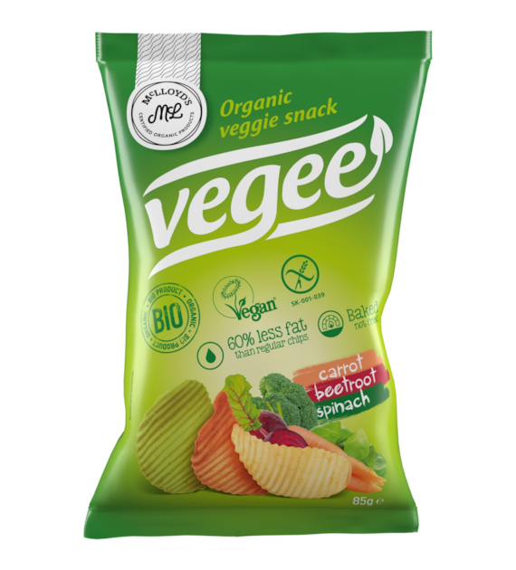 Chipsy warzywne BEZGL. BIO 85 g