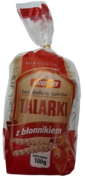 Talarki z błonnikiem B/C 100g