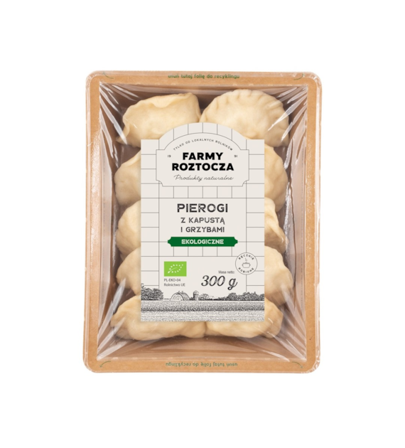 Pierogi z kapustą i grzybami BIO 300g,