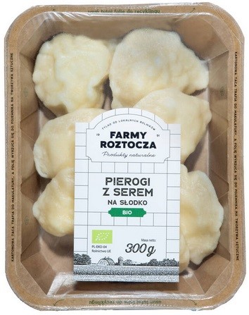 Pierogi z serem na słodko BIO  300g