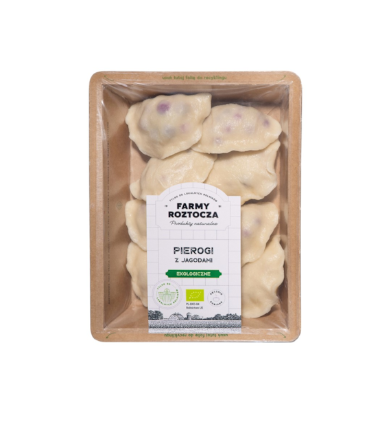 Pierogi z jagodami BIO 300g,