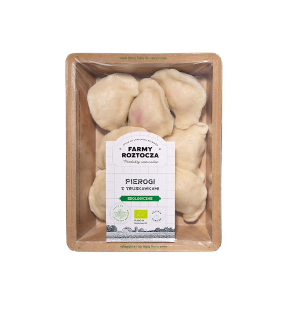 Pierogi z truskawkami BIO 300g
