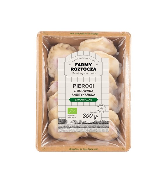 Pierogi z borówką amerykańską BIO 300g