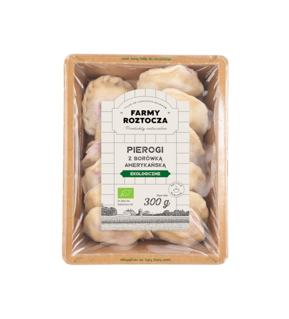 Pierogi z borówką amerykańską BIO 300g
