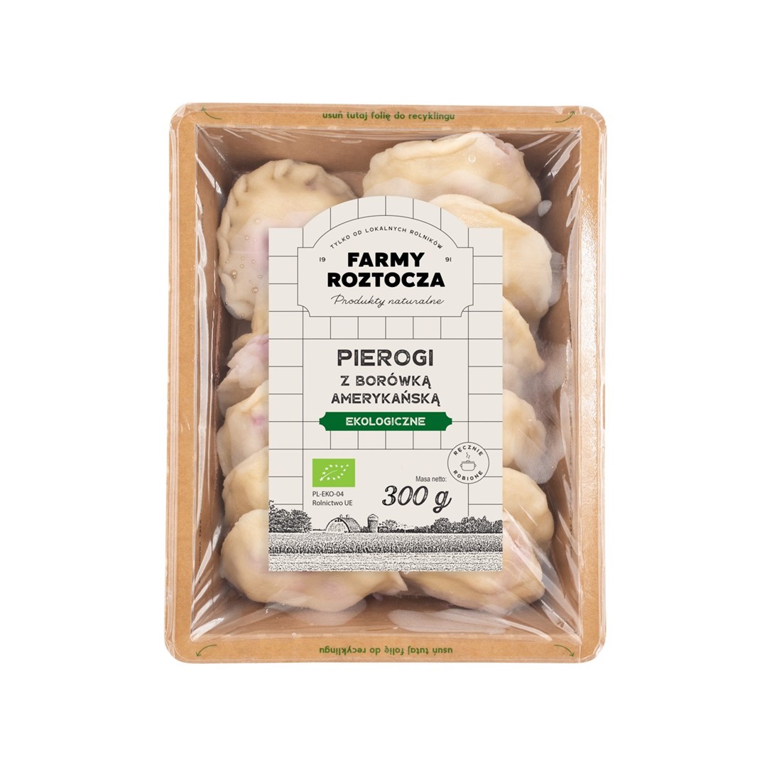 Pierogi z borówką amerykańską BIO 300g