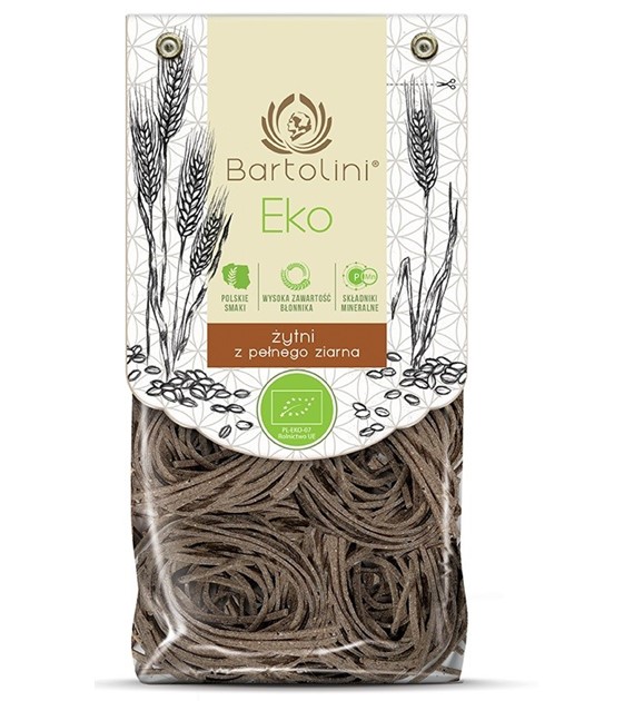 Makaron żytni gniazda tagliatelle BIO 250g