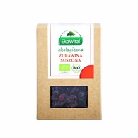 Żurawina suszona (słodzona cukrem trzcinowym) BIO 125 g