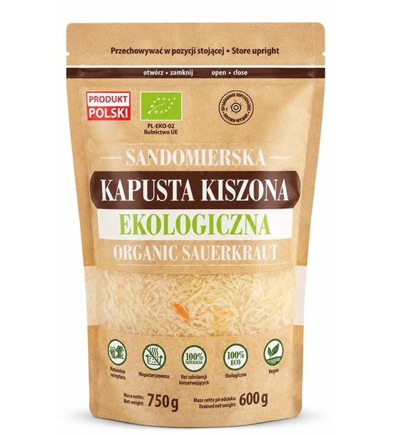 Kapusta Kiszona Sandomierska Ekologiczna 750 g