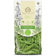 Makaron z zielonego groszku świderek BIO 250g