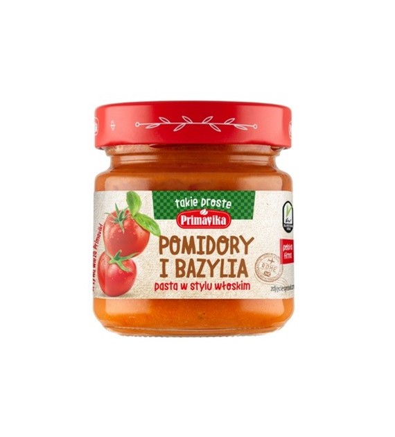 Pomidory i bazylia pasta w stylu włoskim 160g