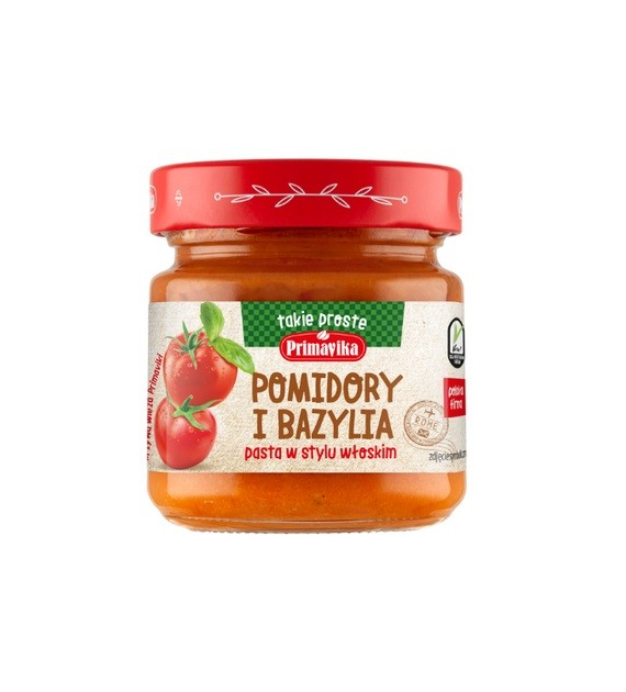 Pomidory i bazylia pasta w stylu włoskim 160g