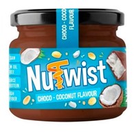 Nutwist - Krem orzechowy o smaku batonika czekoladowo-kokosowego z wiórkami kokosowymi 250g