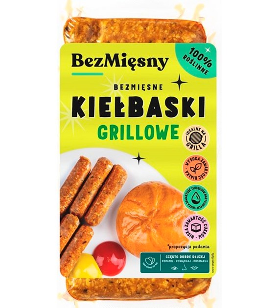 Bezmięsne Kiełbaski Grillowe 180g