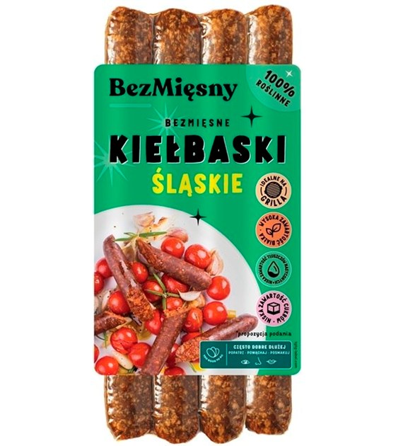 Bezmięsne Kiełbaski Śląskie 180 g
