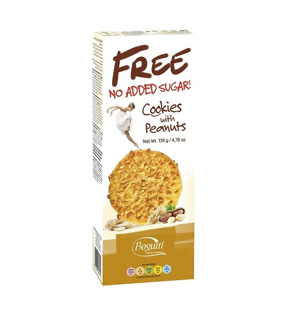 Ciasteczka z orzeszkami arachidowymi B/C 135 g